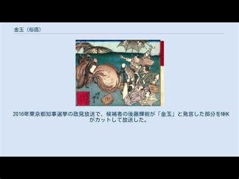 金玉 (俗語)